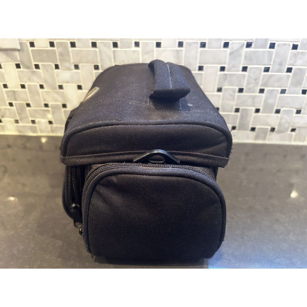 TARGUS VIDEO RECORDER/CAMERA BAG/CASE ~‎ 4 POCKETS ~ BLACK - Picture 3 of 5